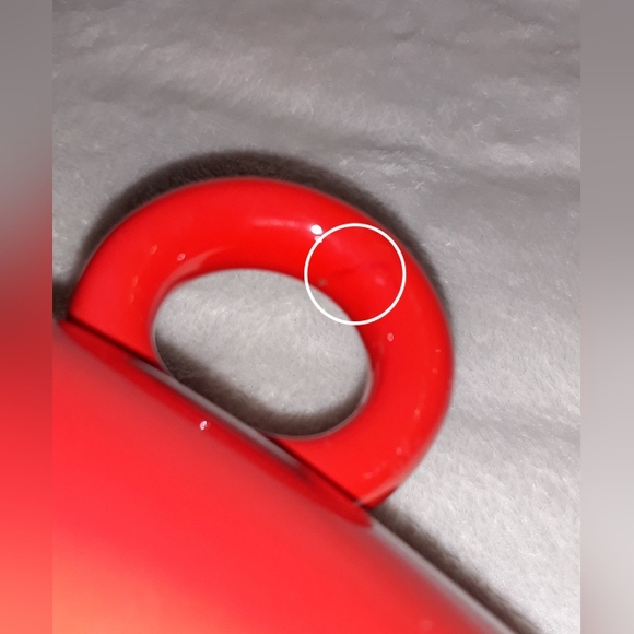 Rare Vintage Yong Feng Yuan Auratic Chinese Porcelain Bone China Red & Roses Cup - Picture 7 of 9